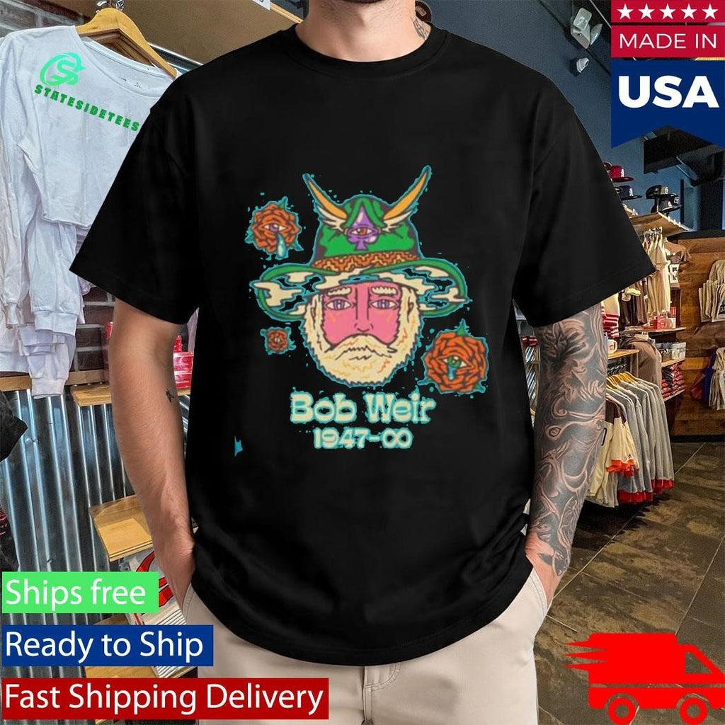 Rip Bob Weir 1947-2026 Memorial Tee Grateful Dead Inspired Tribute T-Shirt