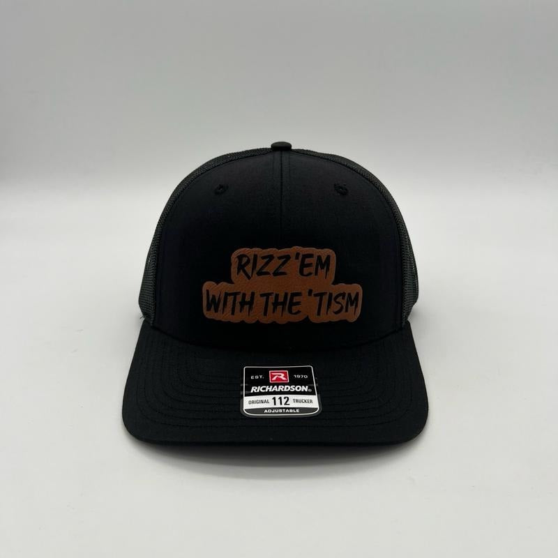 Rizz Em With The Tism Hat T-Shirts, Hoodie, Sweatshirt | DripVista.com