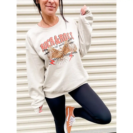 Rock And Roll Graphic Top