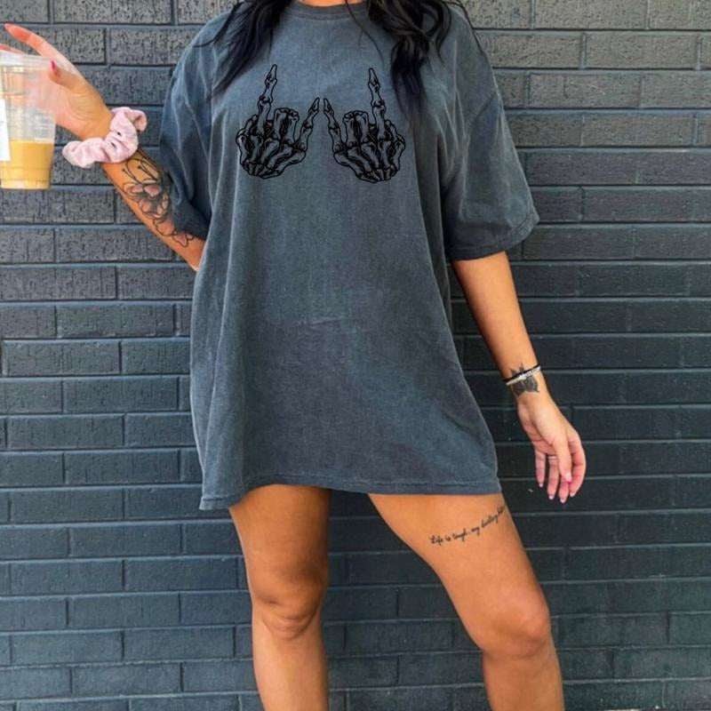 Rock on double hand comfort colors shirt Cotton Hoodie, Sweatshirt | DripVista.com