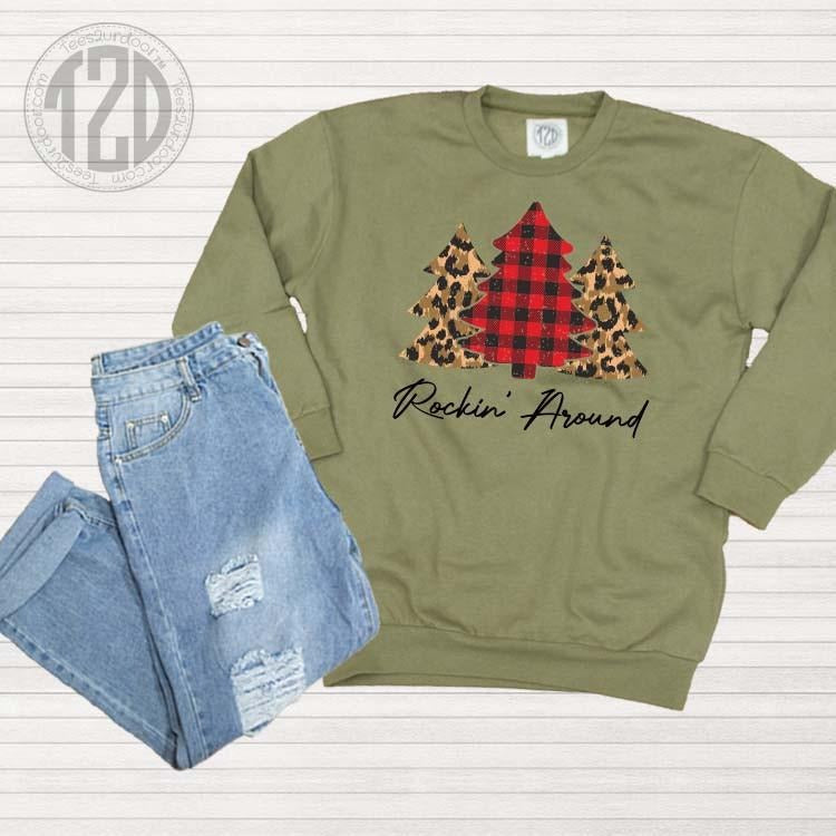 Rockin Around the Christmas Tree T2D Sweatshirt T-Shirts, Hoodie | DripVista.com