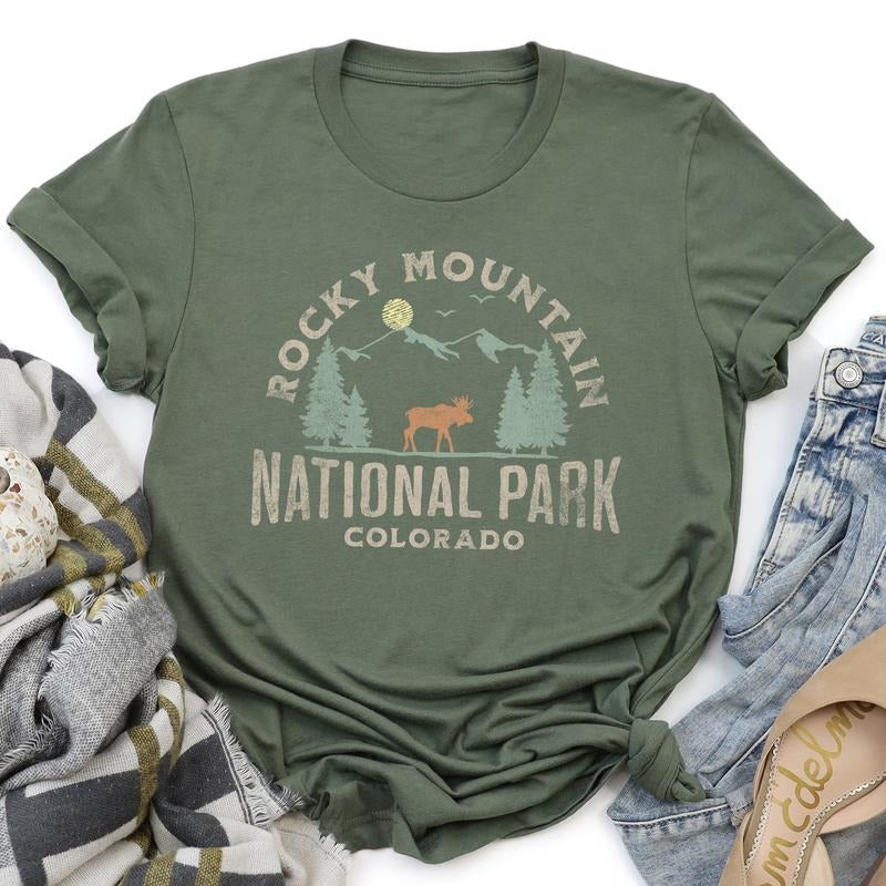 Rocky Mountain National Park T-Shirt Hoodie, Sweatshirt | DripVista.com