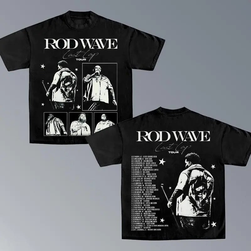 Rod Wave 2024 Tour V1 Shirt, Rod Wave Last Lap Tour Shirt, Rod Wave Rapper, Last Lap Tour 2024 Shirt, Rod Wave Last Lap...
