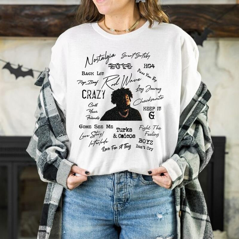 Rod Wave 90s Vintage Shirt, Rod Wave Nostalgia Shirt, Rod Wave Concert Merch, Rod Wave Fan Gift Shirt, Rod Wave Nostalgia Shirt