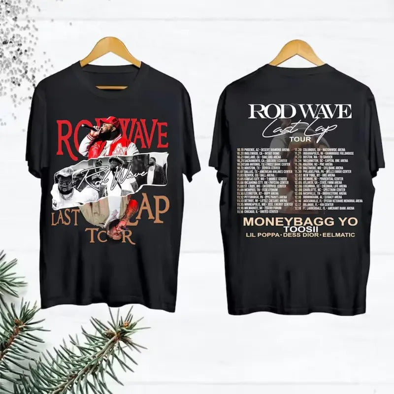 Rod Wave Comfort Colors Shirt, Rod Wave Last Lap Tour Tshirt, Rod Wave Concert Shirt, Rod Wave Graphic Tee, Hip Hop Music...