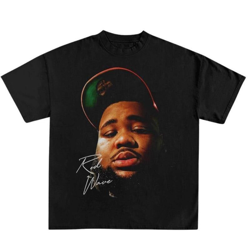 Rod Wave Shirt Rapper Hip Hop Signature Big Face Graphic Streetwear Fashion Hoodie, Sweatshirt | DripVista.com