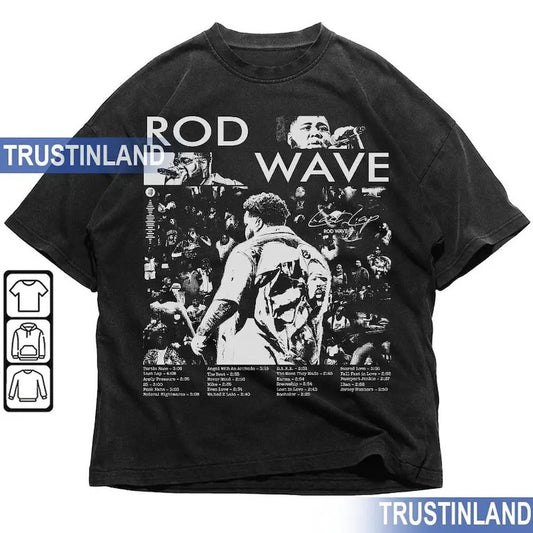 Rod Wave Vintage Shirt, Last Lap Album Retro Shirt, Rod Wave Tour Gift Fan Unisex Shirt