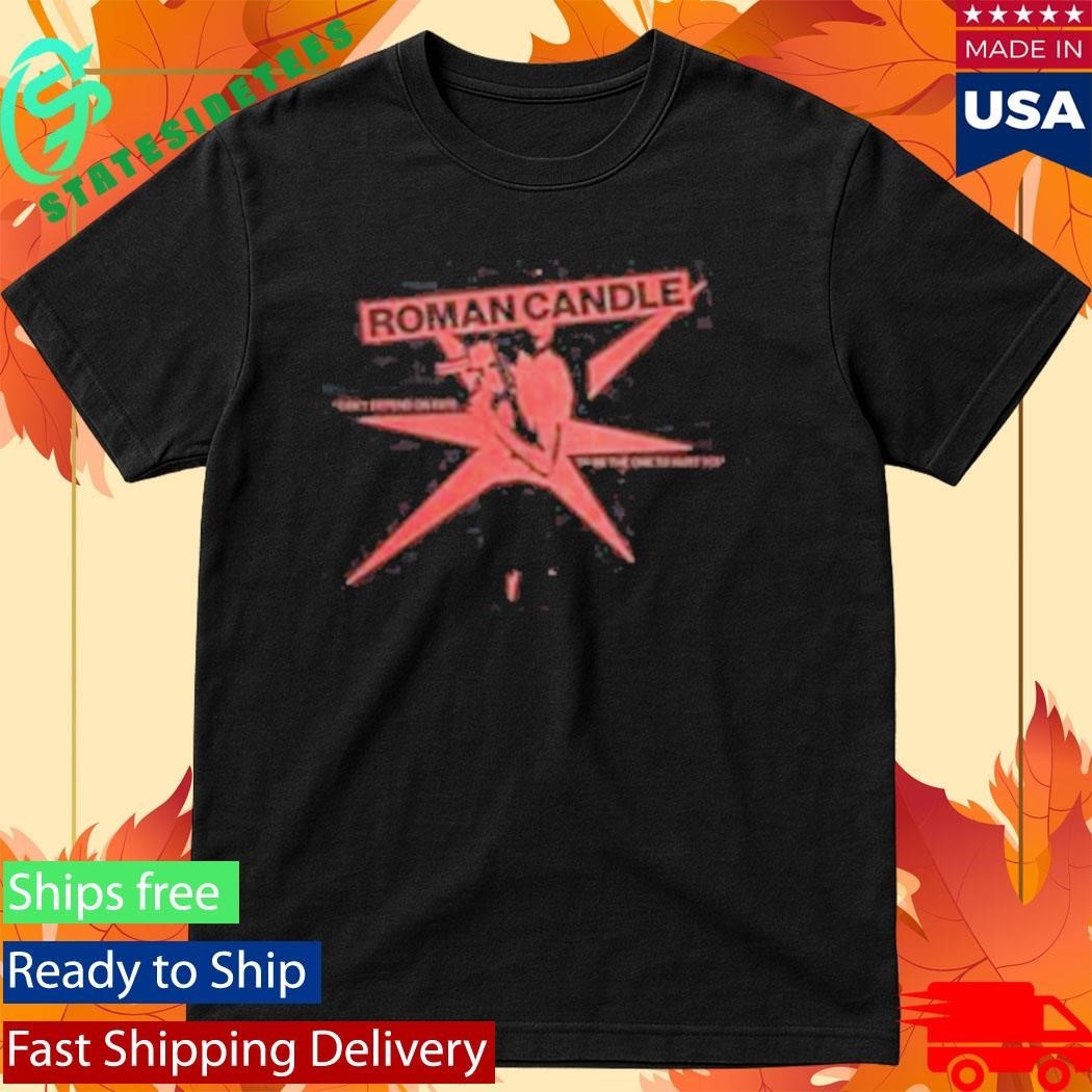 Roman Candle Fire In The Night Sky Shirt