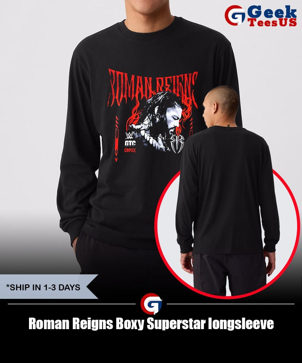 Roman Reigns Boxy Superstar shirt
