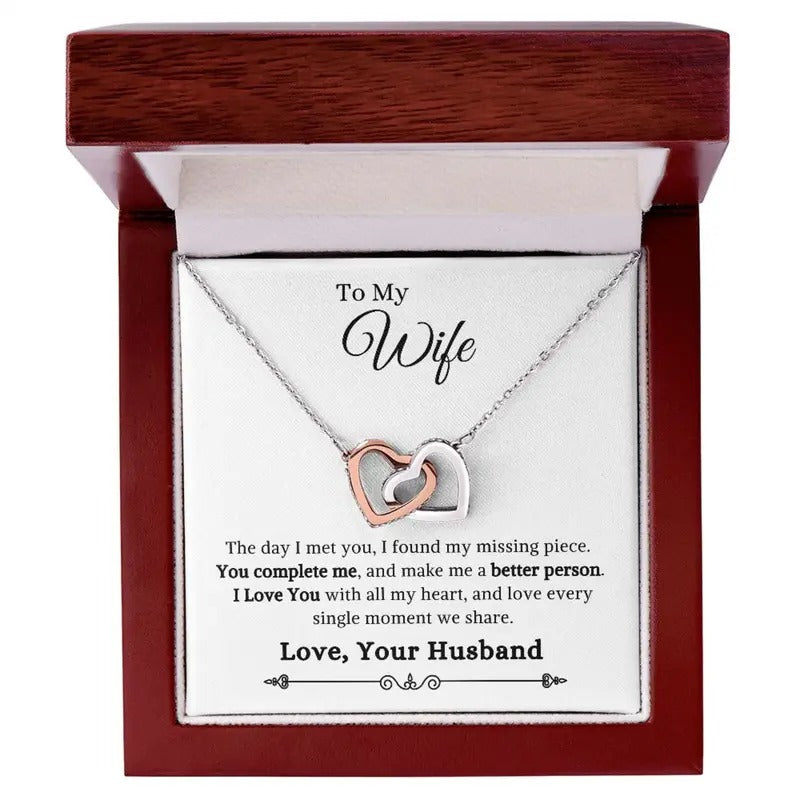 Romantic Gift for Wife, Show your appreciation with the Best Anniversary Gifts. Unique Necklace for Wife, ideal for...