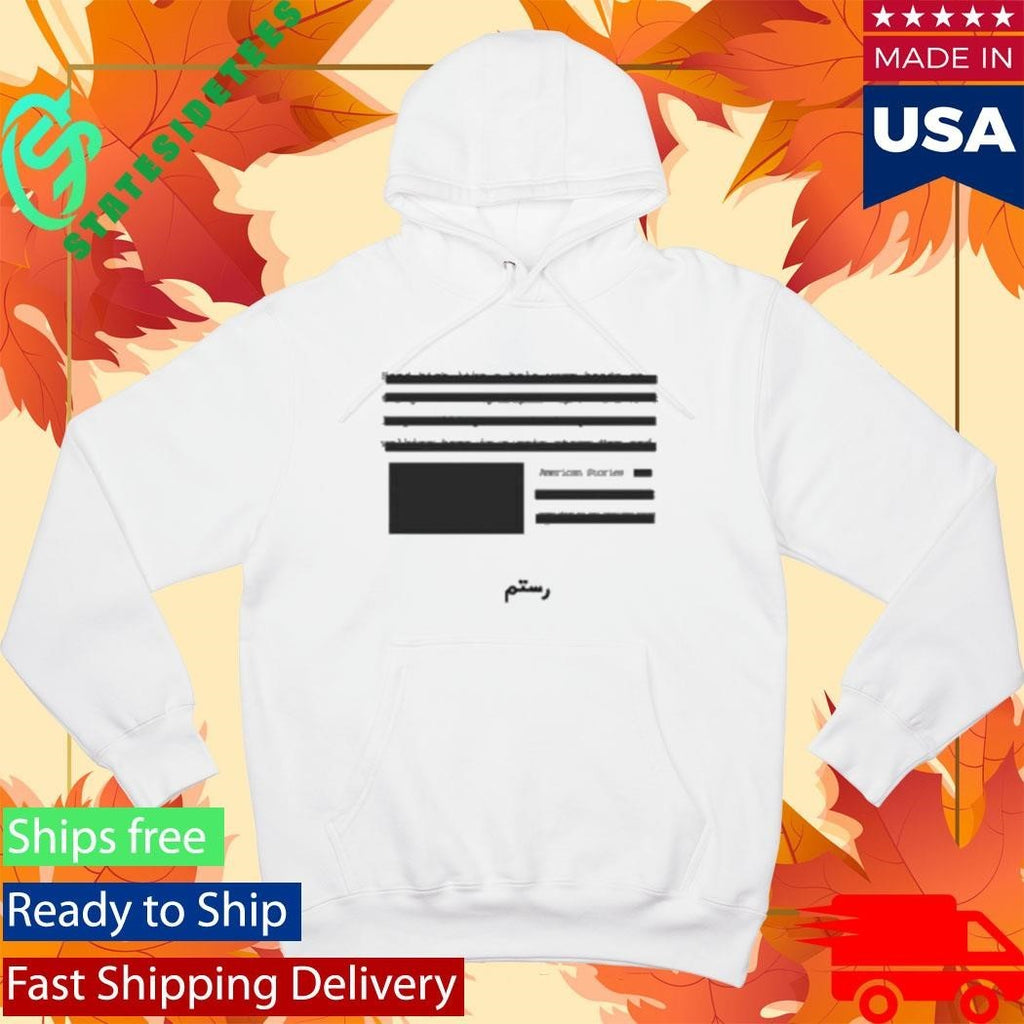 Rostam Redacted Shirt