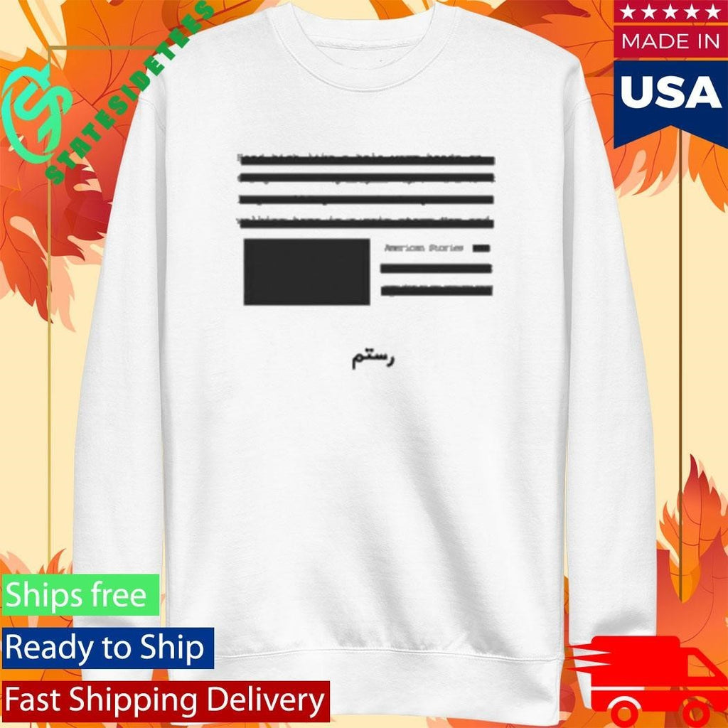 Rostam Redacted Shirt