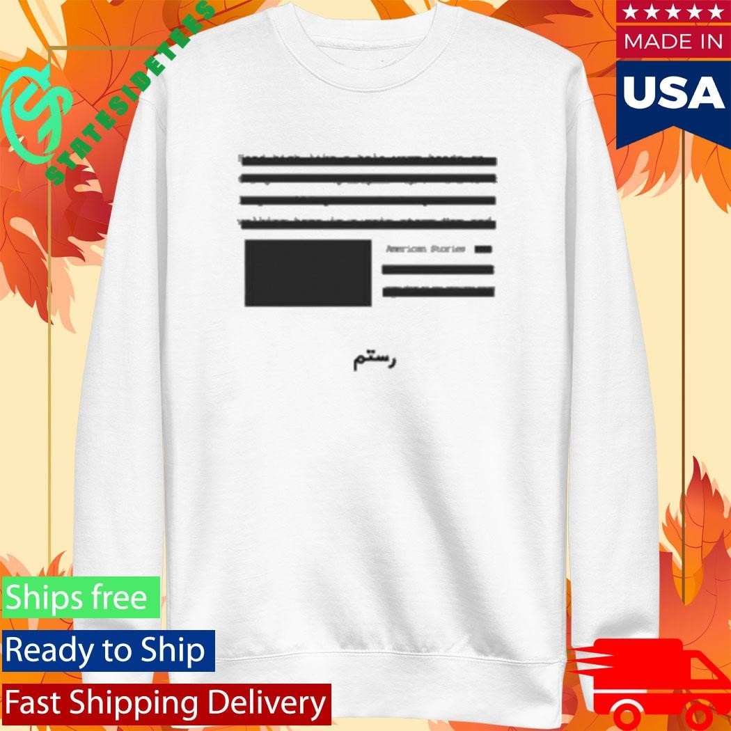 Rostam Redacted Shirt