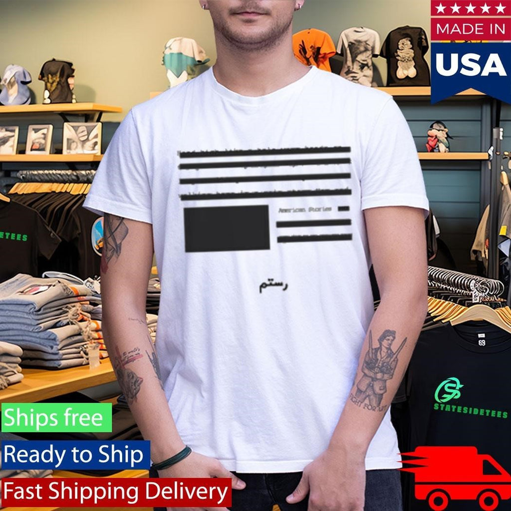 Rostam Redacted Shirt