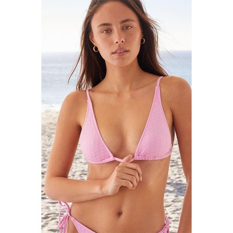 Roxy Women's Haleiwa Built Up Triangle Bikini Top T-Shirts, Hoodie, Sweatshirt | DripVista.com