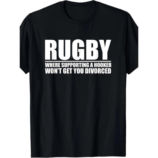 Rugby T Shirt - For Rugby Players, Coaches, Referees And Fan Made in USA