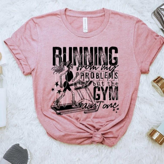Running From My Problems DTF Transfers - THIS IS NOT A SHIRT