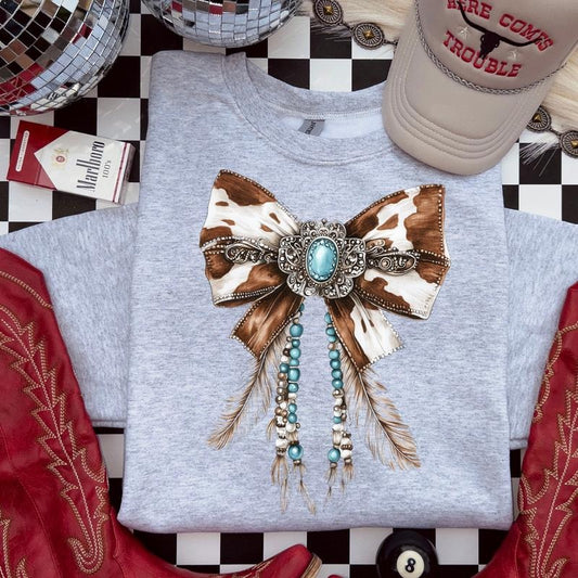 Rustic Cowhide DTF Transfers - THIS IS NOT A SHIRT