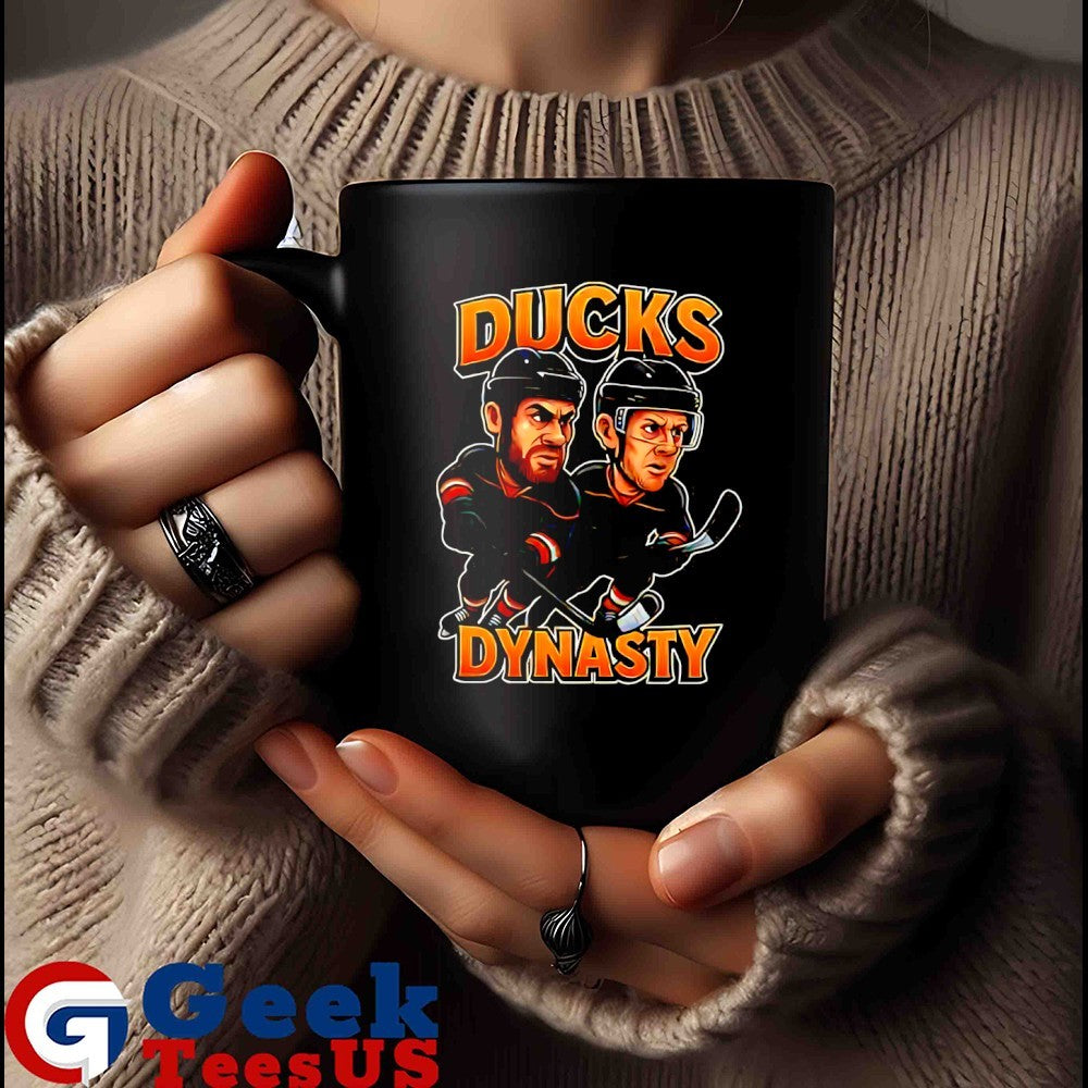 Ryan Getzlaf and Corey Perry Ducks Dynasty Hockey caricatures shirt
