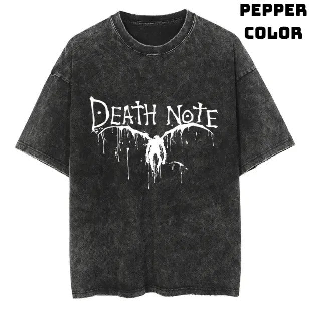Ryuk FOG FOG Death Vintage Graphic Tees, Ryuk Tshirt, Death Note Shirts, Anime Clothing, Unisex Manga Anime Shirt Top...