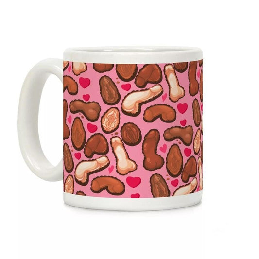 [SALE UP TO 50%] Nsfw Valentine's Chocolates Pattern Coffee Mug 11oz-15oz, Funny Coffee Mug, Printed in the USA, Handy for Coffee and Tea - Reusable