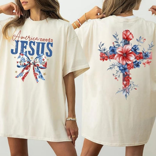 [SALE UP TO 60%] Joe Dirt T-Shirt, Sweatshirt, Funny 4th of July 2-Sided Graphic, Full-Color Merica Tee for Men and Women, Trendy USA Topstyle{n002}2