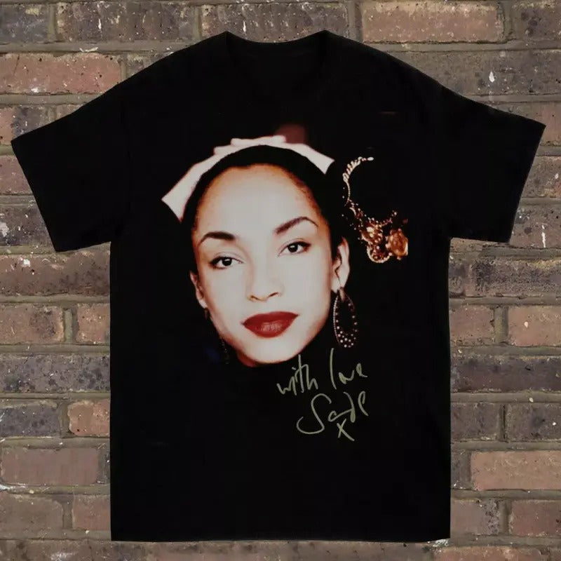 SAde Adu Signature T-Shirt Unisex Tee For Men Women Hoodie, Sweatshirt | DripVista.com