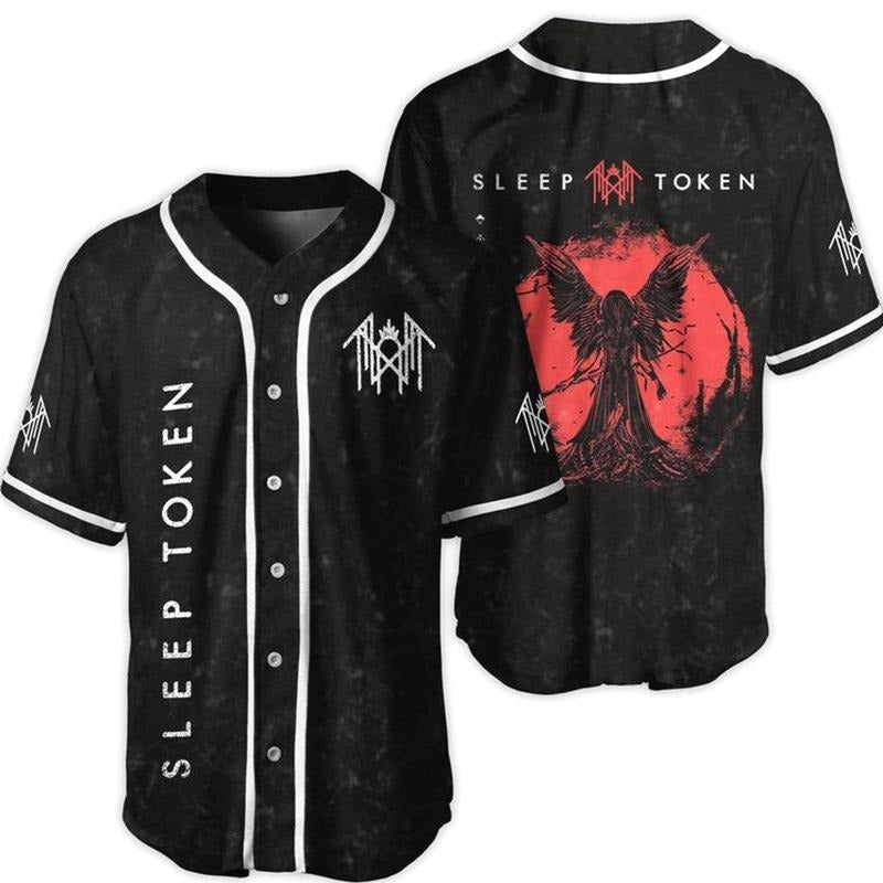 SG Sleep Token Baseball Jersey,  Sleep Token flamingo Band Jersey, The Even In Arcadia, Concert Tour 2025 Jersey A2...