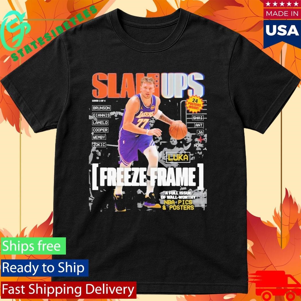 SLAMUPs Luka Doncic Magazine Shirt