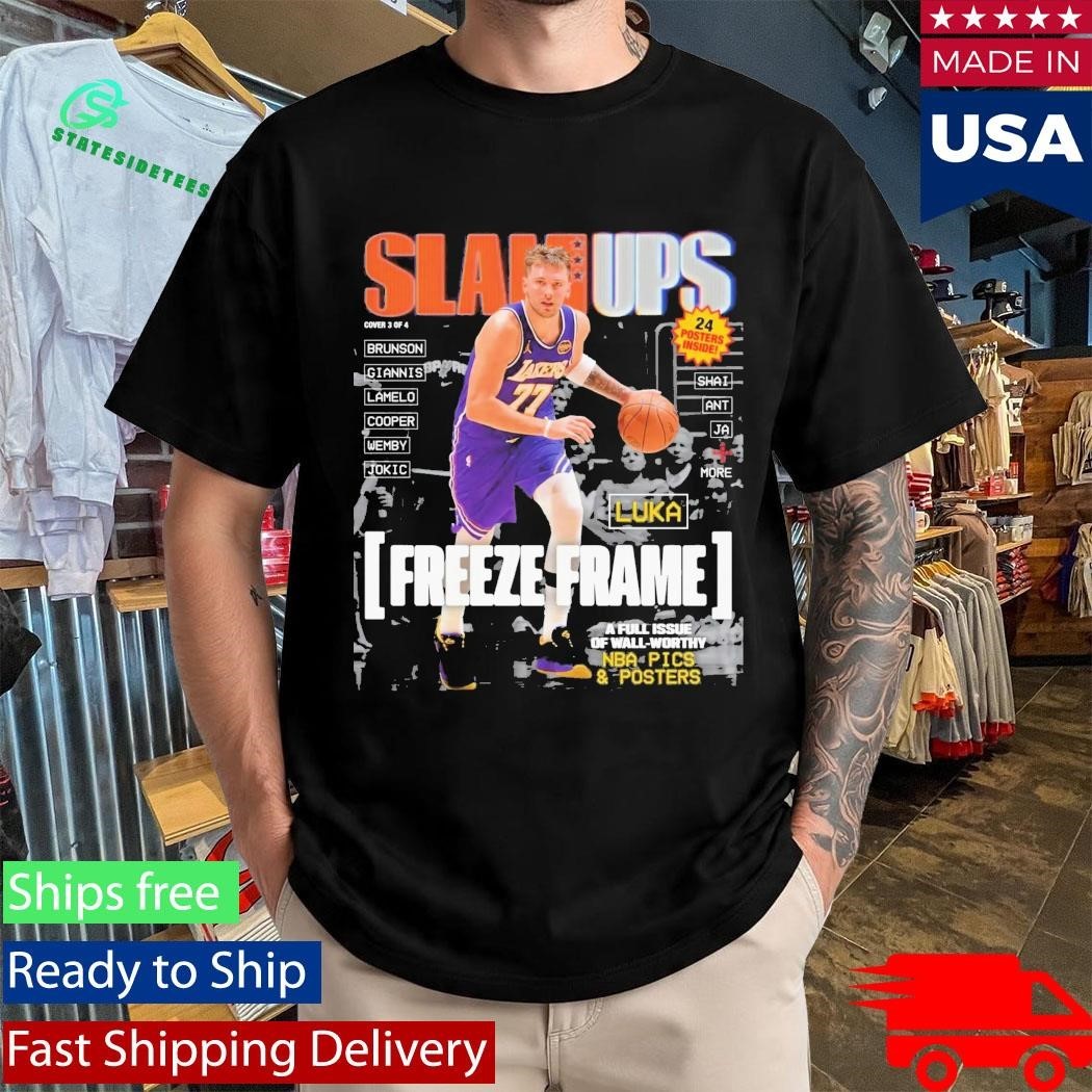 SLAMUPs Luka Doncic Magazine Shirt