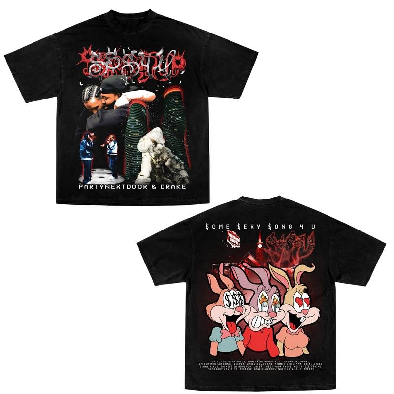 SSS4U Inspired Rap Tee, Retro 90s Tour 2025 Graphic Tee, Hot Hit Statement for Fans Hoodie, Sweatshirt | DripVista.com