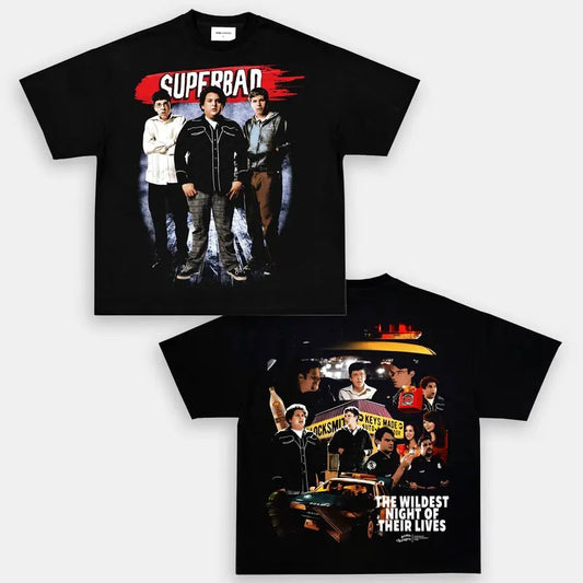 SUPERBAD TEE  Trending Movie T shirt Vintage 90s T-shirt gift for Movie fans gift for him gift for her unisex T-shirt Urbanwear Shirt