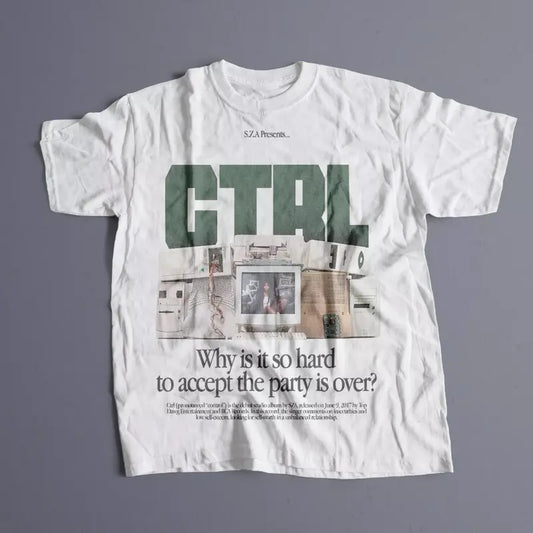 SZA - CTRL T-shirt, sza Graphic Tee