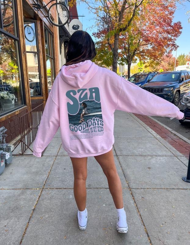 SZA Hoodie, SZA Shirt Good Days, sza Merch, SZA sos Tour, sza Album Shirt, sza Graphic Tee, Street Wear Hoodie, Design...