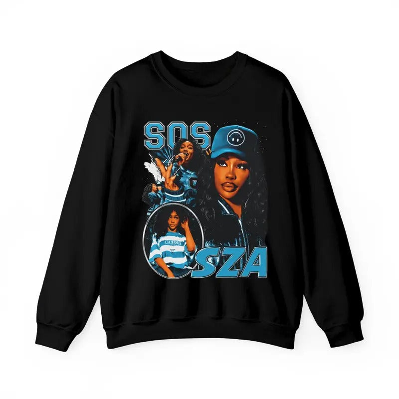 SZA Sweatshirt Rare Concert Tee Tour Shirt, Fans Shirt Hoodie | DripVista.com
