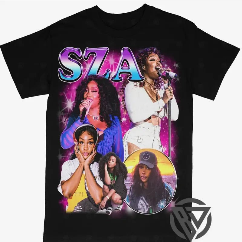 SZA Tee Shirt R&B Singer Rap Style Concert Tour Music Shirt Hoodie, Sweatshirt | DripVista.com