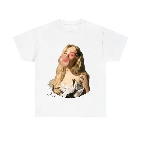 Sabri Red Star Bubble Gum Tee, Summer Music Princess Pop Shirt