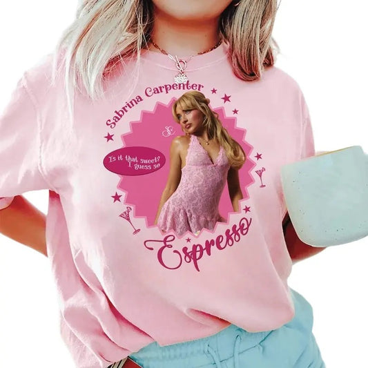 Sabrina Carpenter Shirt Cute Graphic Tee Sabrina Merch Pop Skin Sabrina Unisex Gift fashion Concert T-Shirt