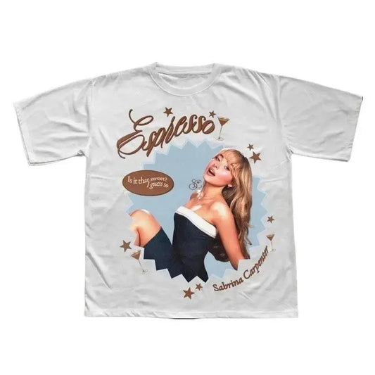 Sabrinaaa Carpenter Shirt Vintage Graphic Tees Y2k Graphic