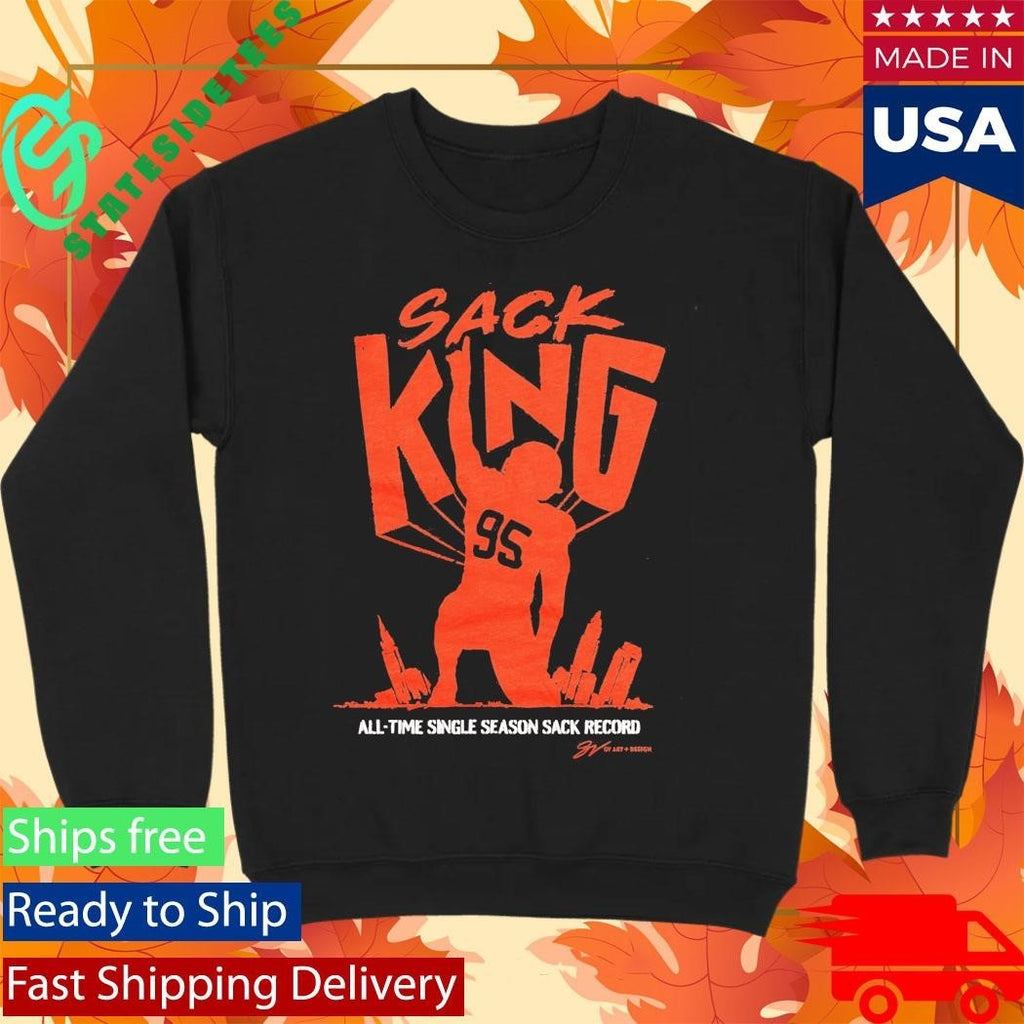 Sack King All Time Single Season Sack Record Shirt