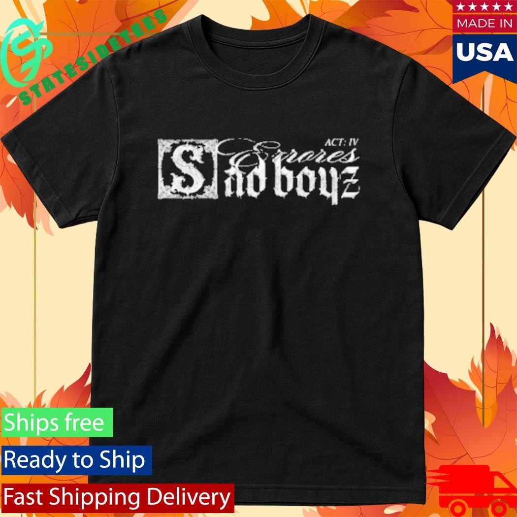 Sad Boyz Errores Iv Shirt