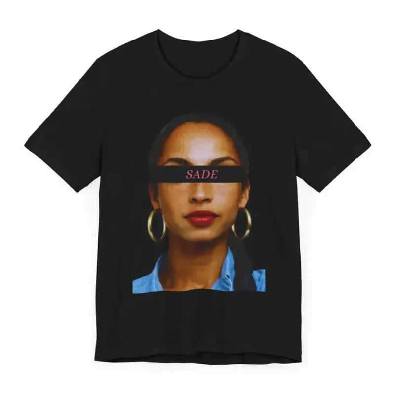 Sade Shirt, Vintage Sade Music T-Shirt, Gift for Music Lovers, Concert Tee