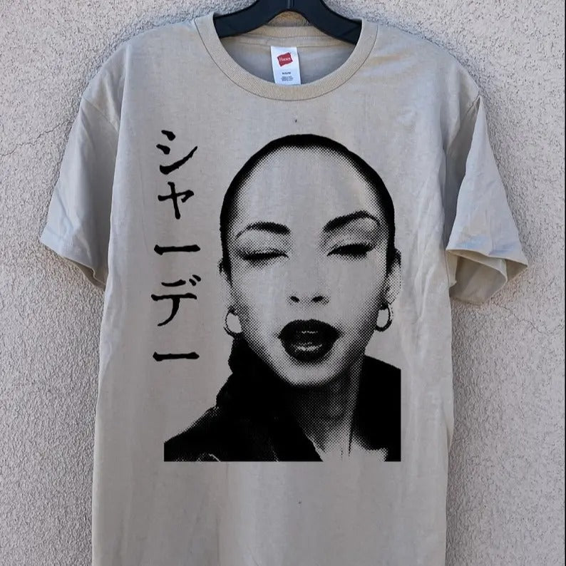 Sade T-Shirt (Sand) - Soul Jazz R&B Erykah Badu Janet Jackson Solange Hoodie, Sweatshirt | DripVista.com