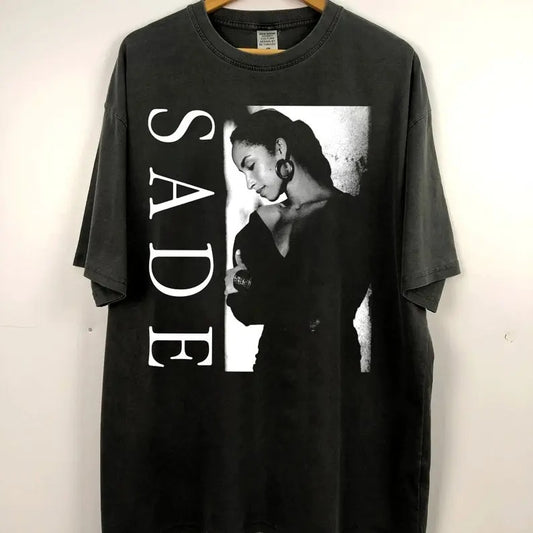 Sade Vintage 90s T-Shirt, Sade Concert Shirt, Sade Pop Music Fan shirt, Sade Gifts for Men Women Unisex Tee, Sade Adu Gift Merch
