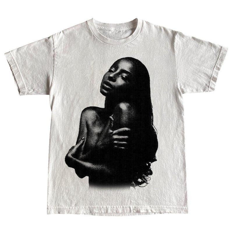 [Sale Up Hidden leaf ninja 30%] Sade White Graphic Tee, Gift For Fans Unisex Shirt_1 Hoodie, Sweatshirt | DripVista.com