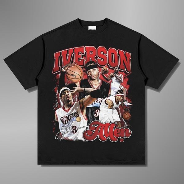 [Sale Up Hidden leaf ninja 40%] [Free Ship] ALLEN IVERSON TEE Unisex Tshirt Hoodie, Sweatshirt | DripVista.com