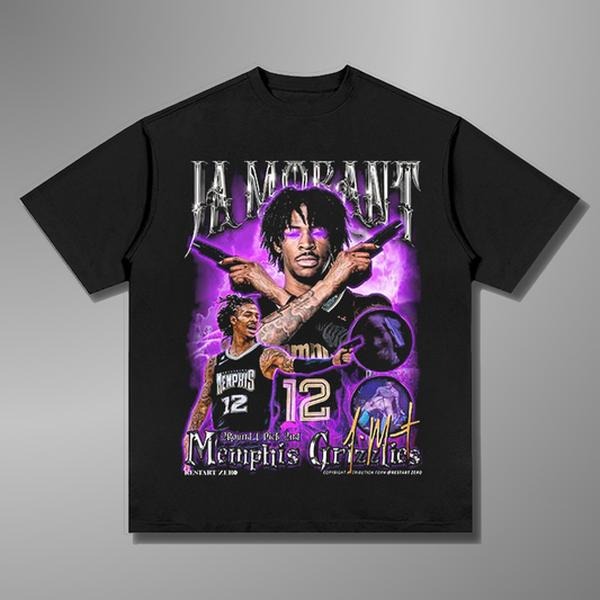 [Sale Up Hidden leaf ninja 40%] [Free Ship] JA MORANT TEE V4 Unisex Tshirt Hoodie, Sweatshirt | DripVista.com