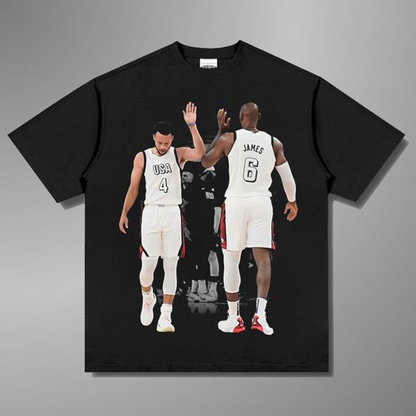 [Sale Up Hidden leaf ninja 40%] [Free Ship] JAMES&CURRY HIGH FIVE TEE Unisex Tshirt Hoodie, Sweatshirt | DripVista.com