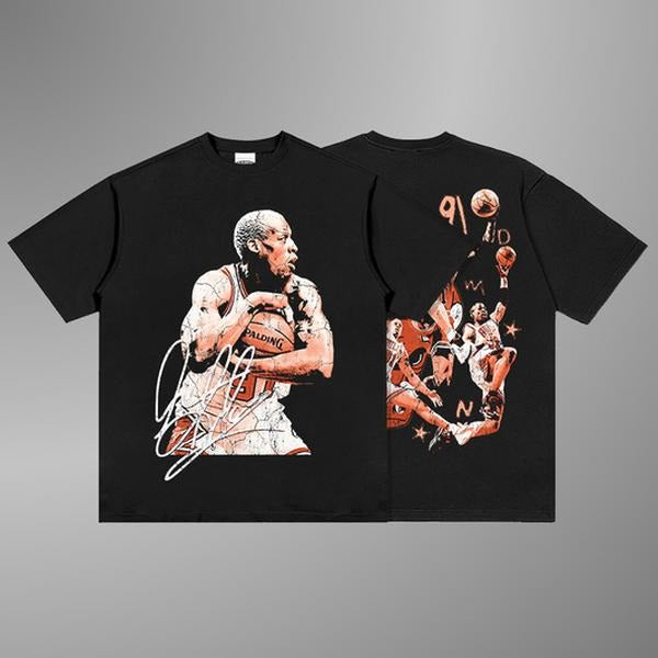 [Sale Up Hidden leaf ninja 40%] [Free Ship] RODMAN VINTAGE TEE Unisex Tshirt Hoodie, Sweatshirt | DripVista.com