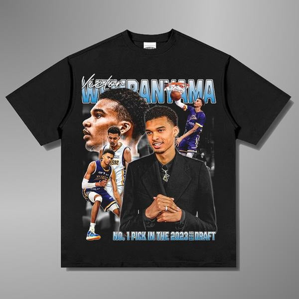 [Sale Up Hidden leaf ninja 40%] [Free Ship] WEMBANYAMA TEE Unisex Tshirt Hoodie, Sweatshirt | DripVista.com